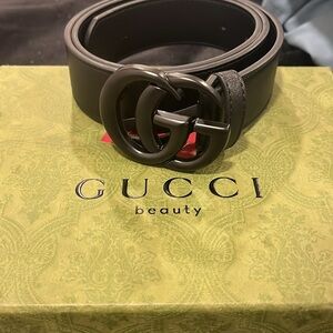 Gucci Belt All black like new